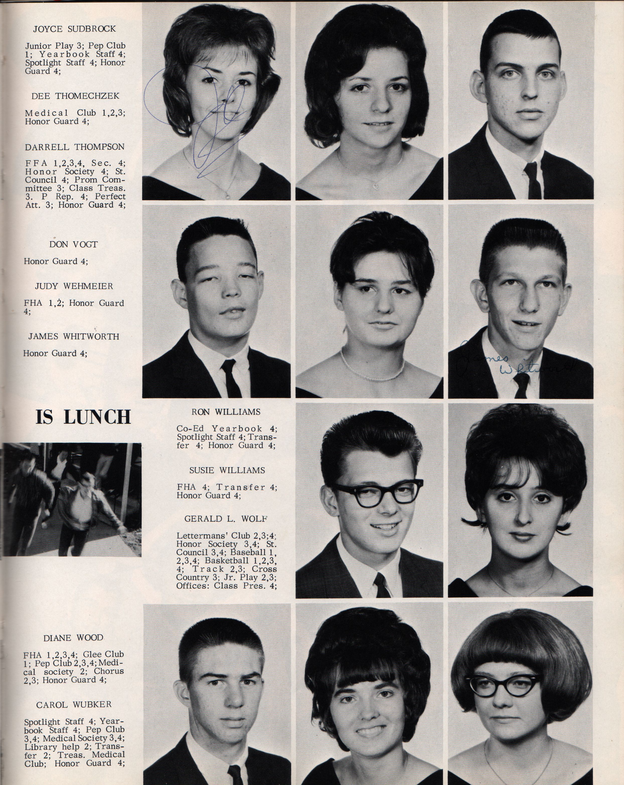 Pages From FHHS 1966 Yearbook (12/13)